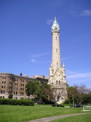 The Baroque Water Tower and Saint Mary's Hospital